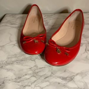 Kate Spade Red Flats